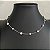Colar Choker Coração Prata - Imagem 1