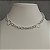 Colar Choker Corrente/Coração Prata - Imagem 3