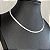 Colar Choker Fita Prata - Imagem 2