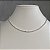 Colar Choker Cordão Baiano Prata - Imagem 3