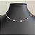 Colar Choker Estrela Prata - Imagem 1