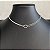Colar Choker Nó Prata - Imagem 1