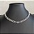Colar Choker Corrente G Prata - Imagem 1