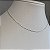 Colar Choker Corrente 3mm Prata - Imagem 4