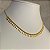Colar Choker Gota Invertida Dourado - Imagem 4