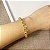 Pulseira Elo Grande Dourada - Imagem 1
