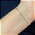 Pulseira Corrente Prata - Imagem 1