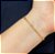 Pulseira Corrente Dourado - Imagem 1