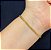 Pulseira Corrente Dourada - Imagem 1