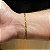 Pulseira Masculina Dourada Fígaro - Imagem 1