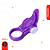 Anel Peniano com Vibrador - Cores Sortidas - Imagem 1