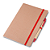Caderno com capa em papel Kraft com caneta CAD005 - Imagem 4