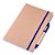 Caderno com capa em papel Kraft com caneta CAD005 - Imagem 3