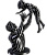 Escultura Pai e Filho — Decoração - Imagem 2