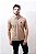 Camiseta Masculina Polo Piquet Aplicação Etiqueta Botões - Imagem 1