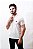 Camiseta Masculina Polo Piquet Aplicação Etiqueta Botões - Imagem 4