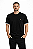 Camiseta masculina manga curta bordado e punho diferenciado. - Imagem 5