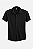 Camisa Adulto Manga Curta Botão Masculina Adulto Texturizad - Imagem 9