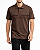 Camiseta Polo Piquet Masculina Adulto Estampa listras - Imagem 3