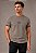 Camiseta masculina com etiqueta frontal em malha piquet Polo RG518 - Imagem 3