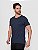 Camiseta Algodão Masculina Casual Básica Lisa Slim Premium - Imagem 4