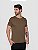 Camiseta Algodão Masculina Casual Básica Lisa Slim Premium - Imagem 6