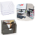 Organizador Triplo Office Cristal – 3 Compartimentos – Ideal para Escritório e Home Office - Imagem 8