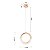 Pendente Woni Nordecor 5w Dourado - Imagem 2