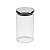 Pote Redondo de Vidro com Tampa de Inox 800ml Kenya - Imagem 2