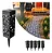 Kit 6 Balizador Espeto Jardim Energia Solar Led Prova D'água - Imagem 2
