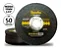 DISCO CORTE FINO 4.1/2" X 1,0 X 7/8 - NAVALHA C/50 - Imagem 6