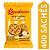 Kit 400 Sachês Biscoito Banana Com Canela Bauducco 12g - Imagem 1