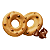 Kit 400 Sachês Biscoito Leite Com Gotas De Chocolate Bauducco 11,8g - Imagem 3