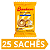 Kit 100 Sachês Biscoito Bauducco Sabores Gotas De Chocolate, Banana Com Canela, Leite, Chocolate - Imagem 5