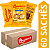 Kit 60 Sachês Biscoito Bauducco Sabores Cereale Cacau Aveia E Mel, Leite, Cream Cracker - Imagem 1