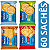 Kit 60 Sachês Biscoito Renata Sabores Leite, Coco, Maizena, Cream Cracker - Imagem 1