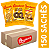 Kit 150 Sachês Biscoitos Bauducco Sabores Leite Com Gotas De Chocolate, Banana Com Canela, Chocolate - Imagem 1