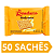 Kit 150 Sachês Biscoitos Bauducco Sabores Leite Com Gotas De Chocolate, Banana Com Canela, Maizena - Imagem 3