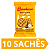 Kit 40 Sachês Biscoito Bauducco Sabores Banana Com Canela, Cereale Cacau, Cream Cracker, Maizena - Imagem 2