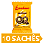 Kit 40 Sachês Biscoito Bauducco Sabores Chocolate, Leite E Gotas De Chocolate, Banana, Maizena - Imagem 3