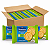 Kit 280 Sachês Biscoito Amanteigado Coco Renata 8,8g - Imagem 2