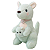 Brinquedo de Pelúcia - Canguru com Baby - Imagem 2