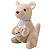 Brinquedo de Pelúcia - Canguru com Baby - Imagem 3