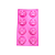 Forma de Silicone - Laço Rosa - Imagem 1