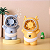 Mini Ventilador Portátil, Ursinhos e Girafas, Tons Pastéis - Imagem 2