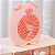 Mini Ventilador Portátil, Cute Fofo Animais - Imagem 4