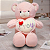Pelúcia de Urso com Coração - Imagem 2