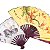 Leque Oriental Flores - Imagem 2