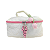Necessaire Feminina com Decoração de Flores de Tulipa, Bolsa para Viagem - Allmini - Imagem 2
