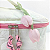 Necessaire Feminina com Decoração de Flores de Tulipa, Bolsa para Viagem - Allmini - Imagem 6